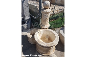 Fontana Rustica a Due Vasche